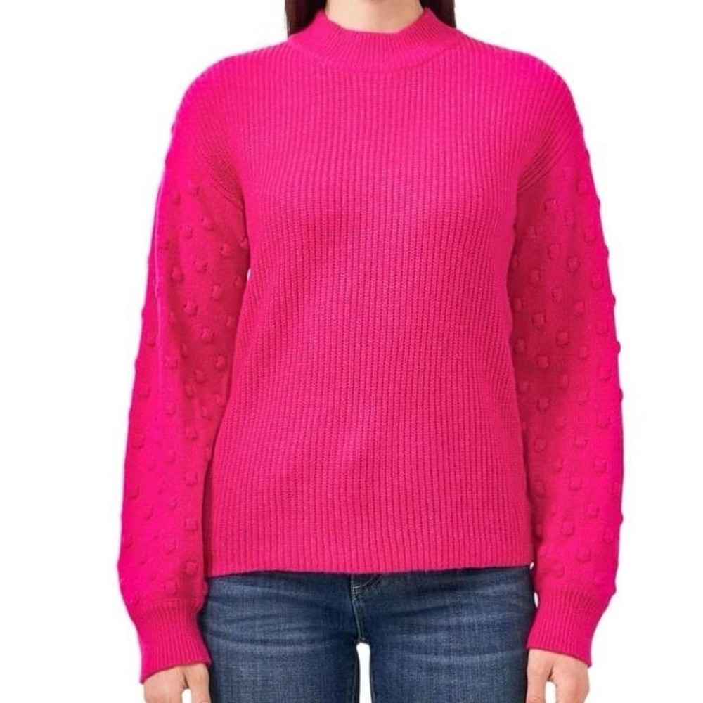 Vince Camuto‎ women's bobble stitch pullover size m